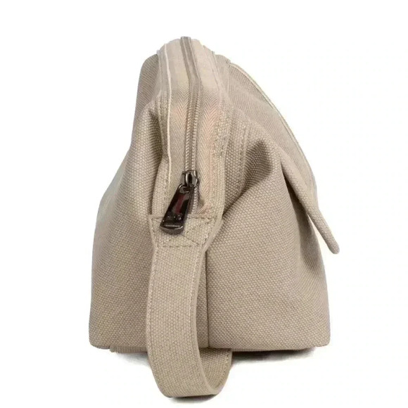 LUG Via Matte Luxe VL (Vegan Leather) Toiletry  Cosmetic Case - Sand Taupe - Picture 3 of 13